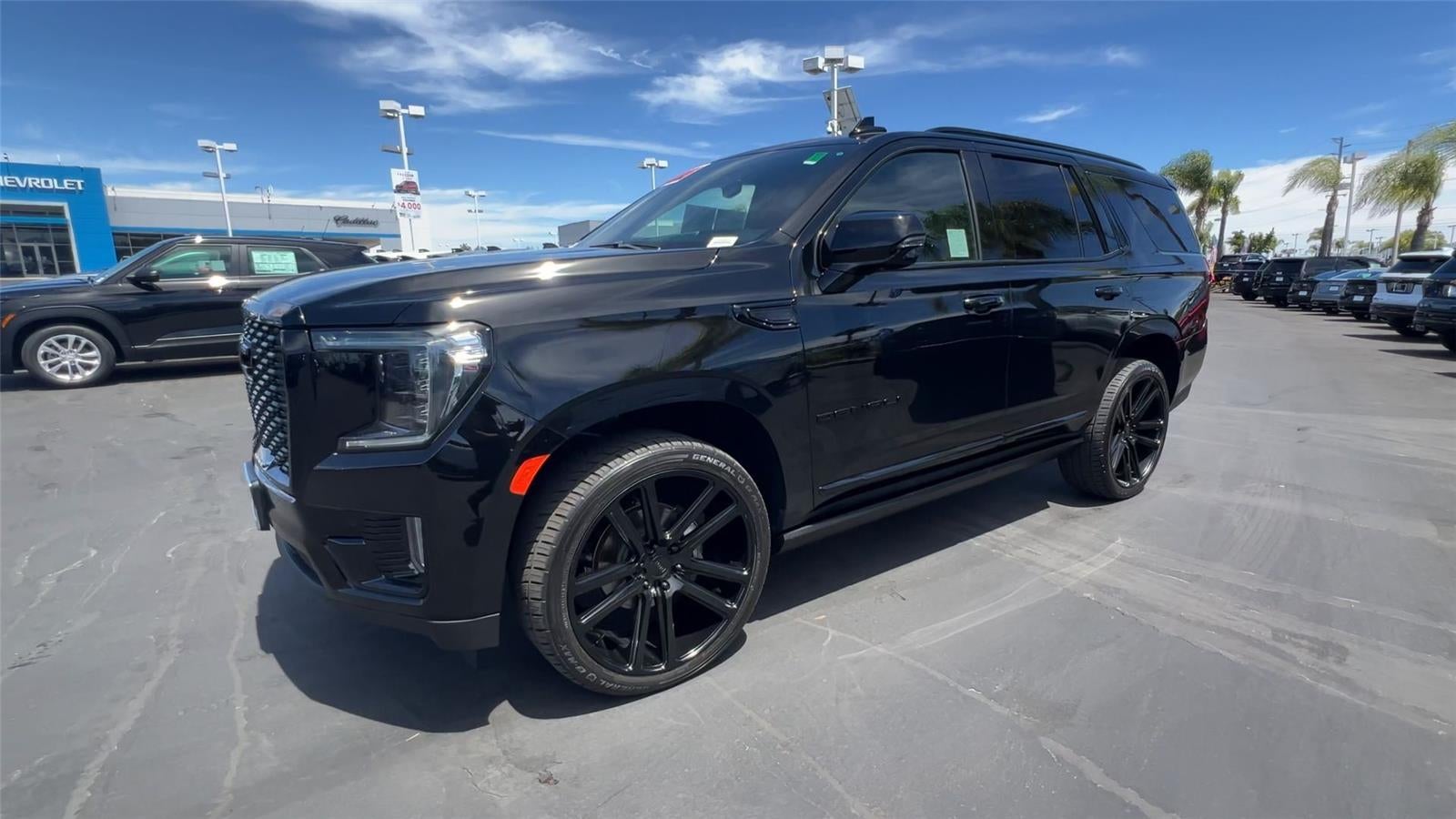 2021 GMC Yukon — interior view